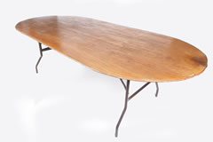 image of 8' x 4' Oval Table